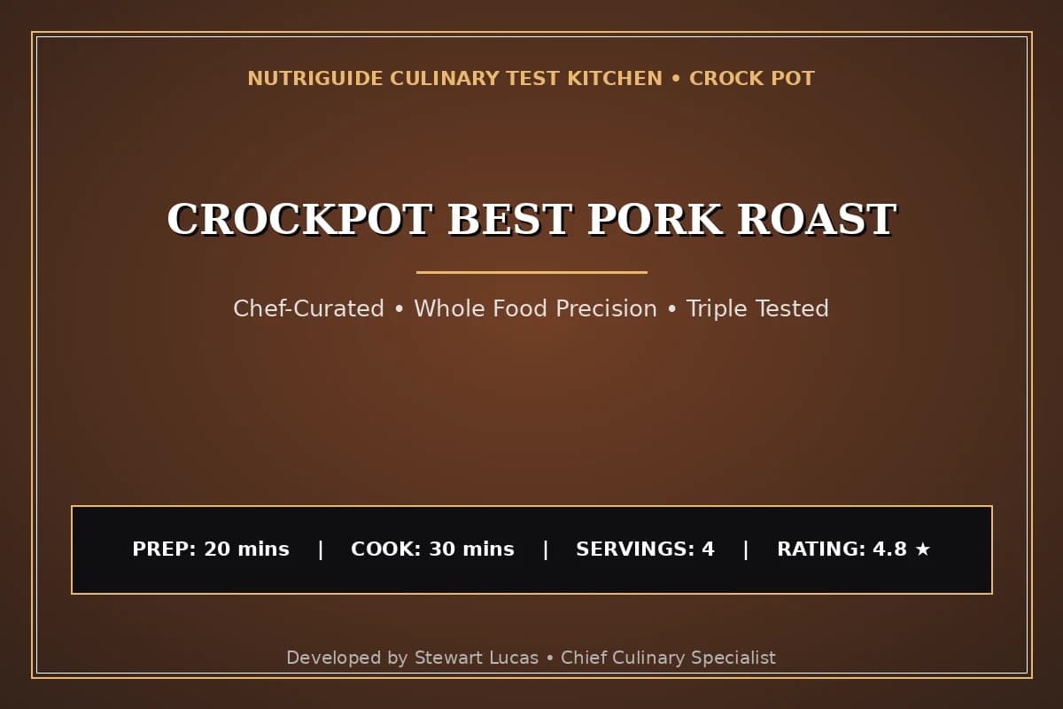 Crockpot Best Pork Roast