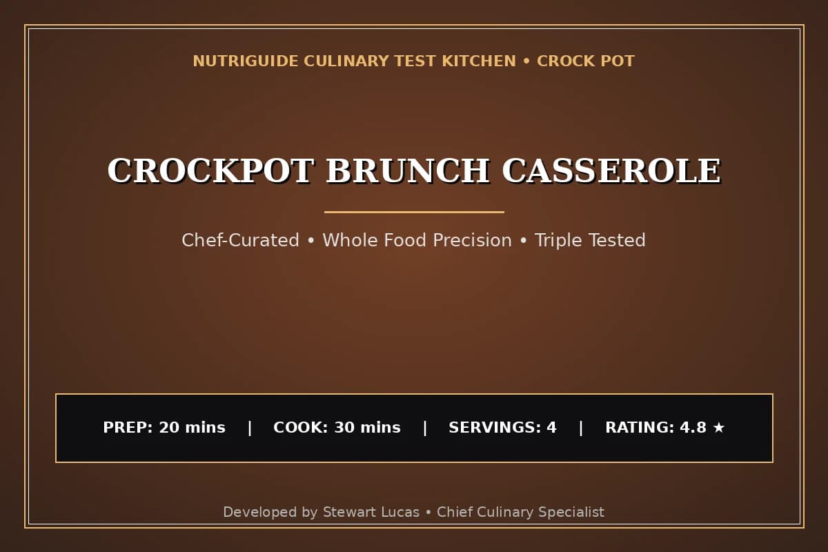 Crockpot Brunch Casserole
