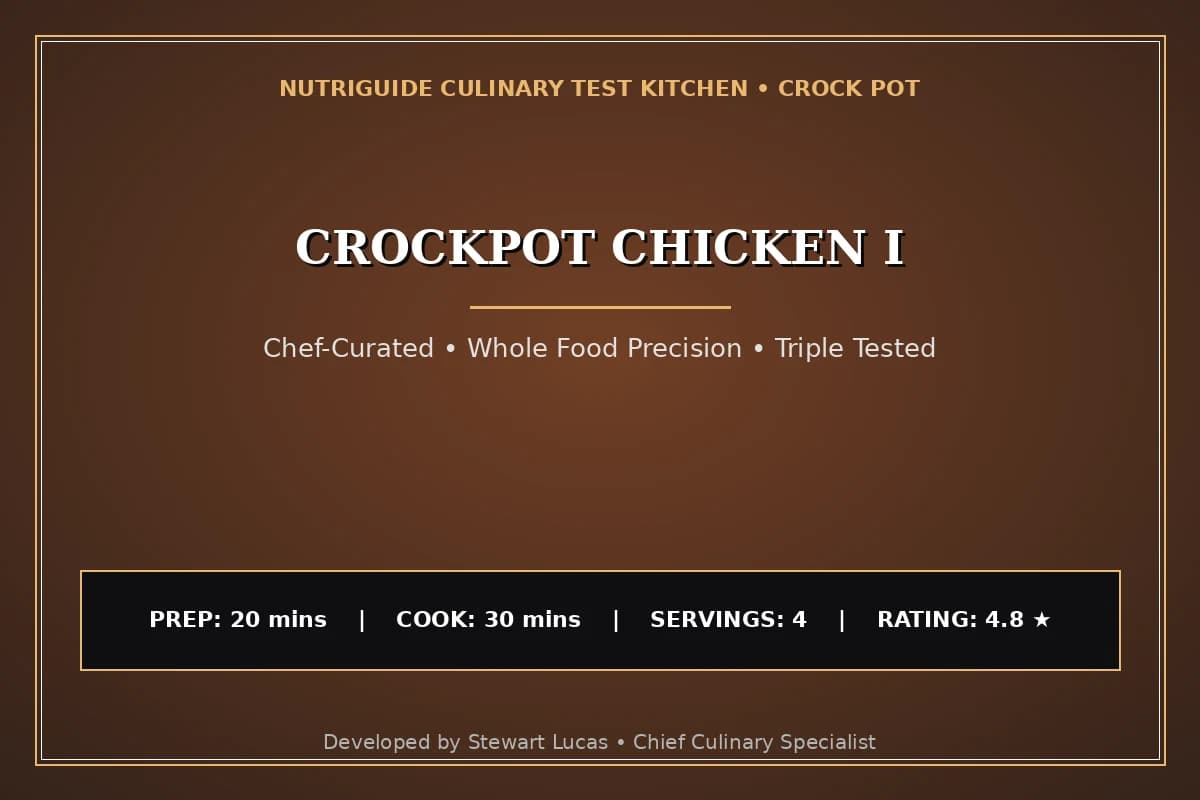 Crockpot Chicken I