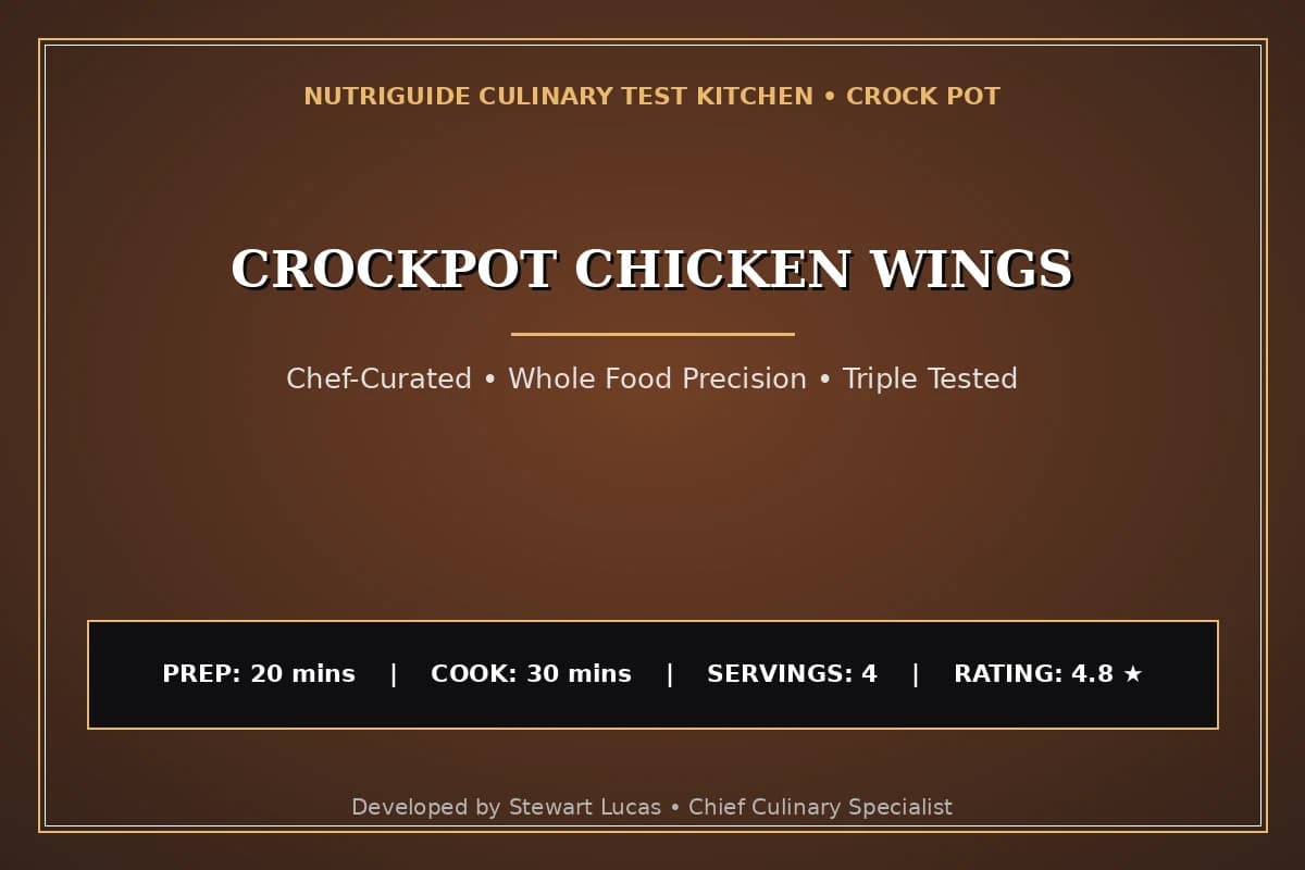 Crockpot Chicken Wings