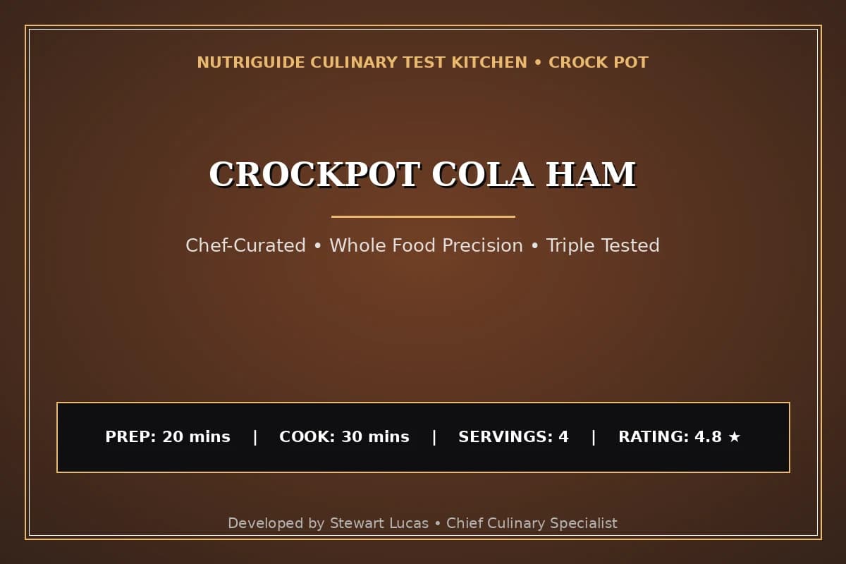 Crockpot Cola Ham