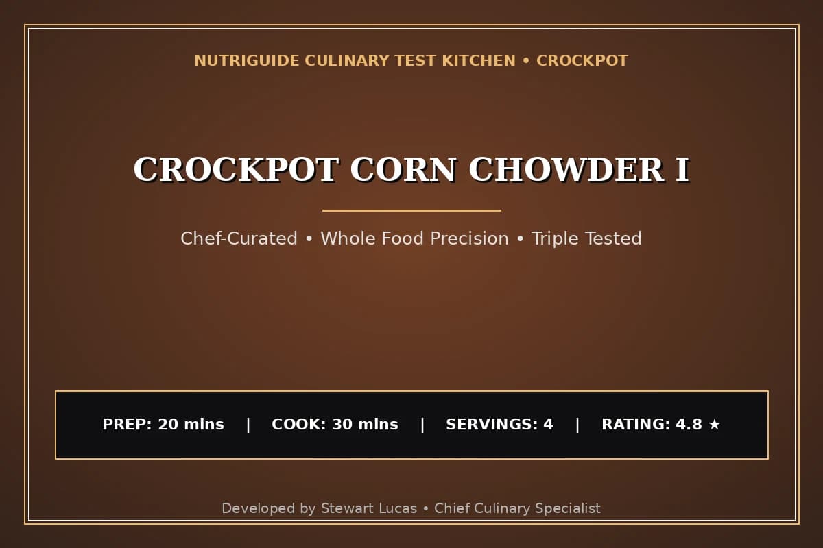 Crockpot Corn Chowder I