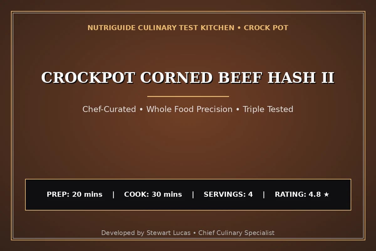 Crockpot Corned Beef Hash Ii