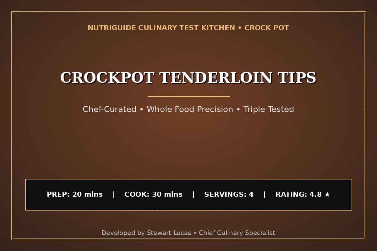 Crockpot Tenderloin Tips