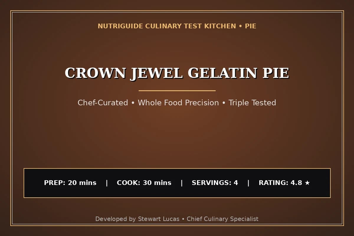 Crown Jewel Gelatin Pie