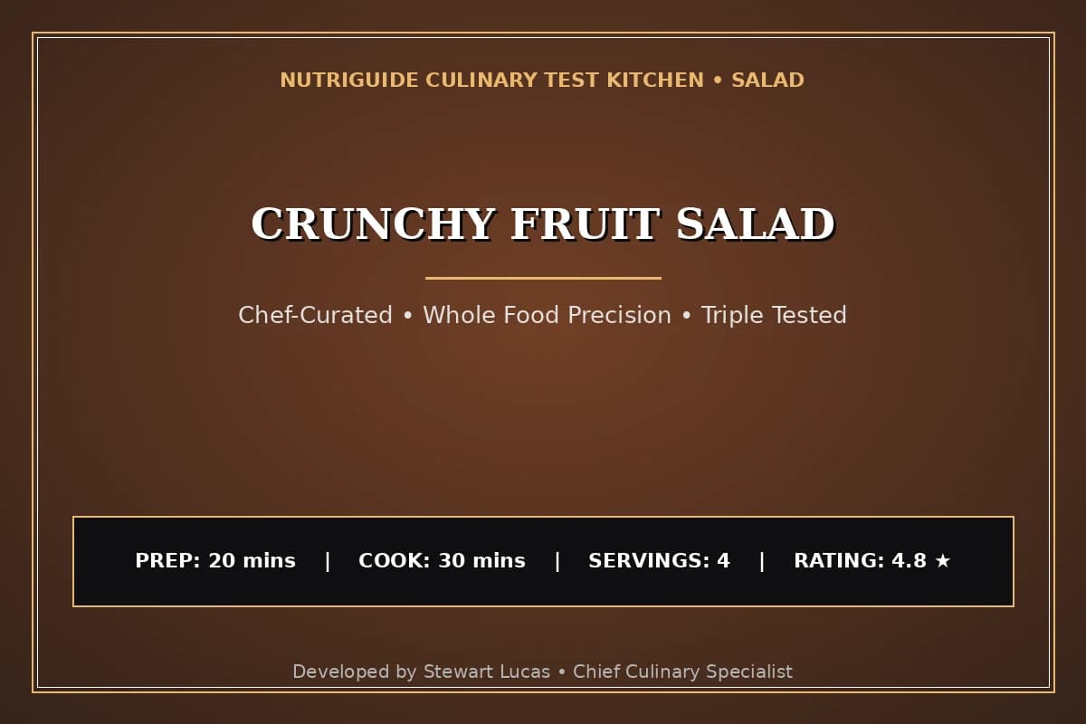 Crunchy Fruit Salad