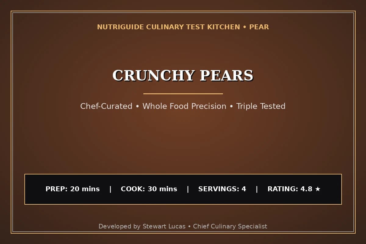 Crunchy Pears