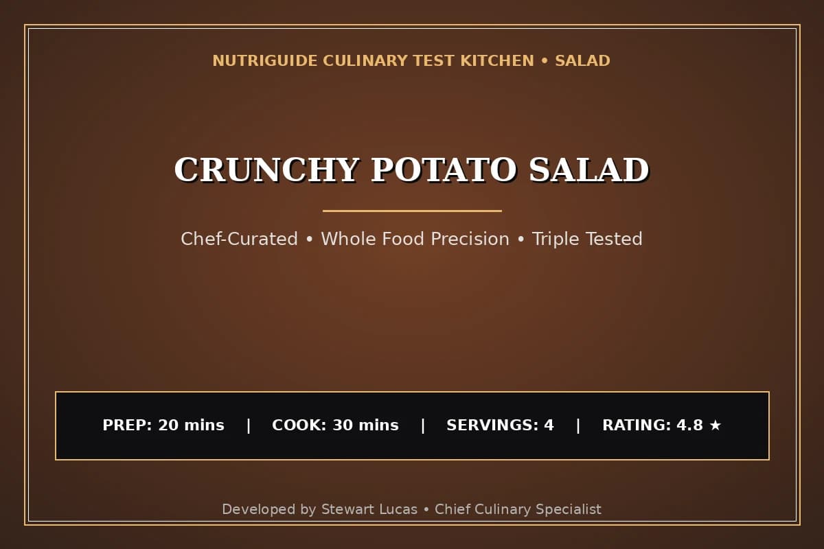 Crunchy Potato Salad