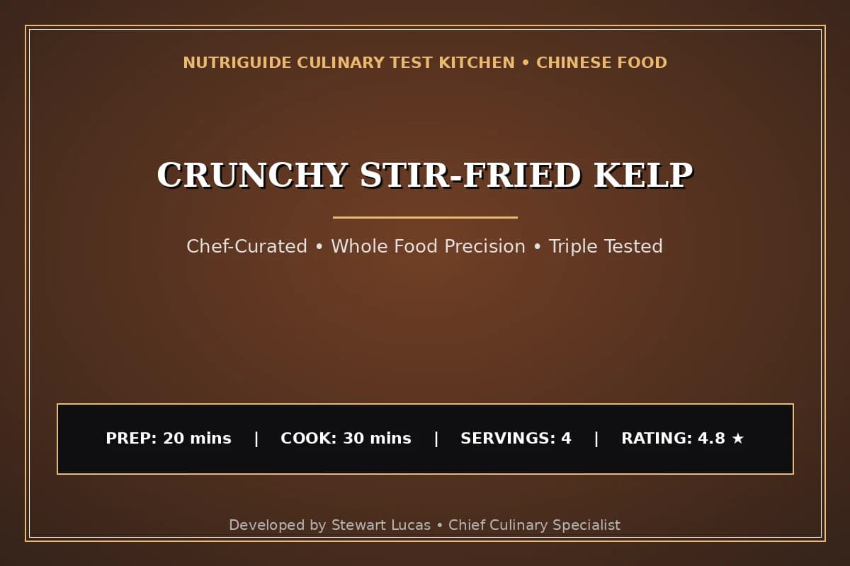 Crunchy Stir-Fried Kelp