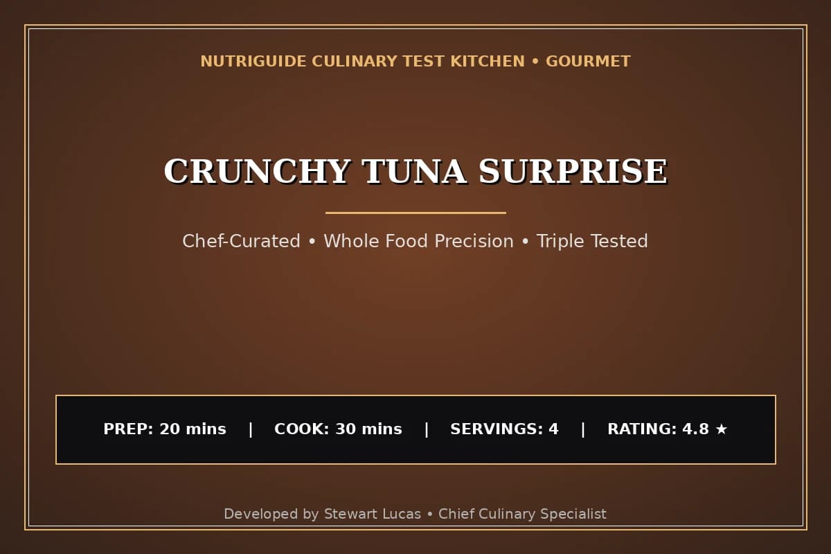 Crunchy Tuna Surprise