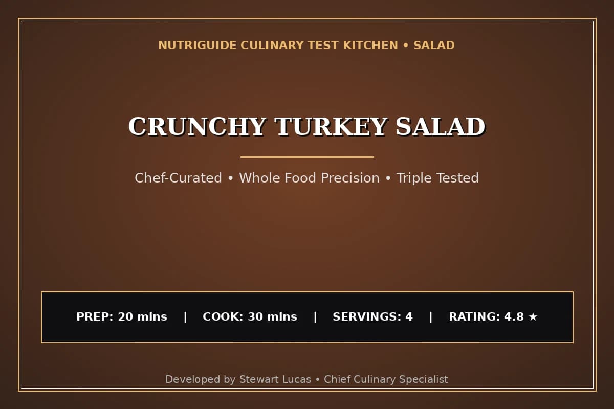 Crunchy Turkey Salad