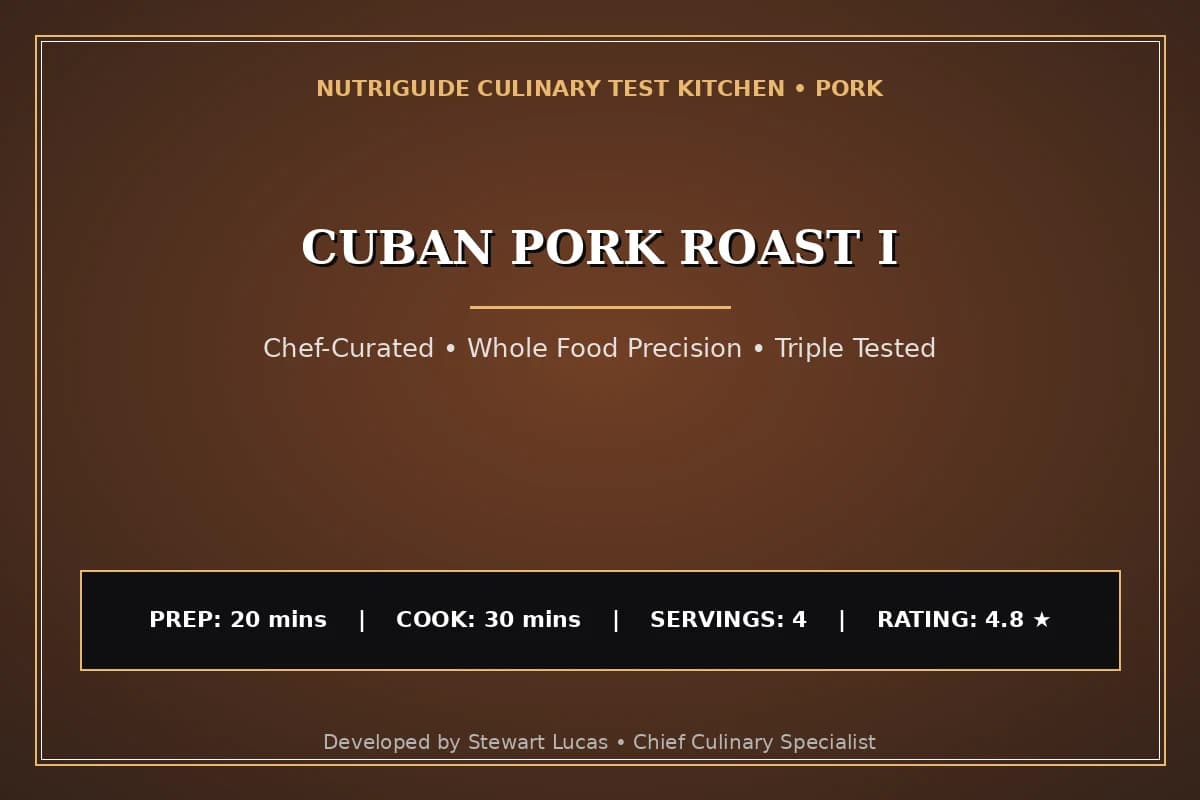 Cuban Pork Roast I