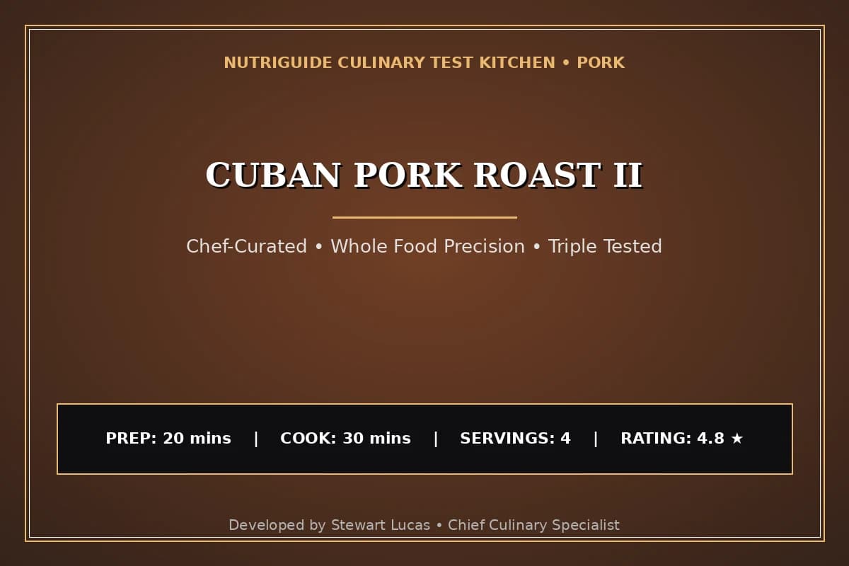 Cuban Pork Roast Ii