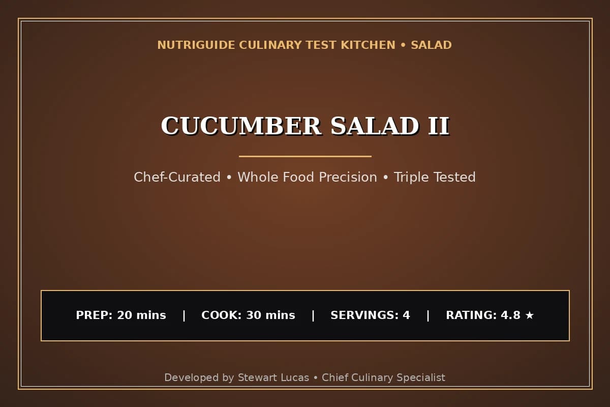 Cucumber Salad Ii