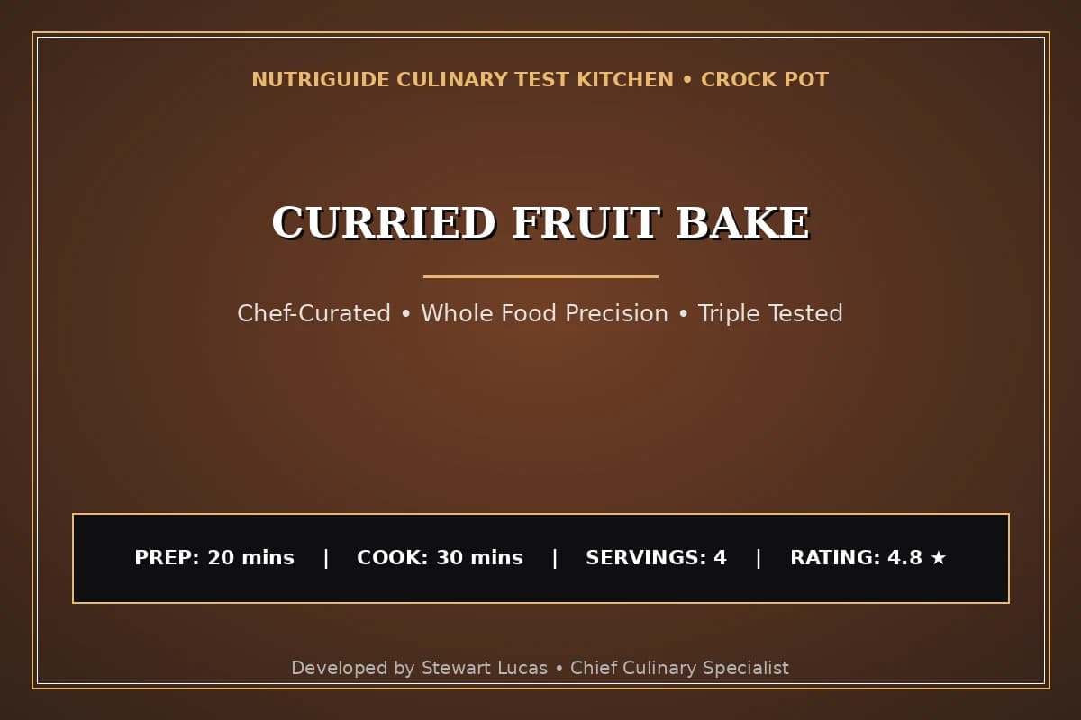 Curried Fruit Bake