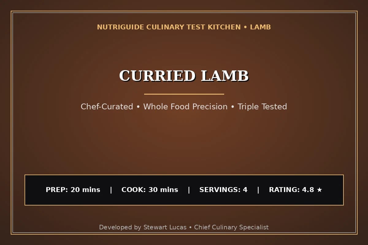 Curried Lamb