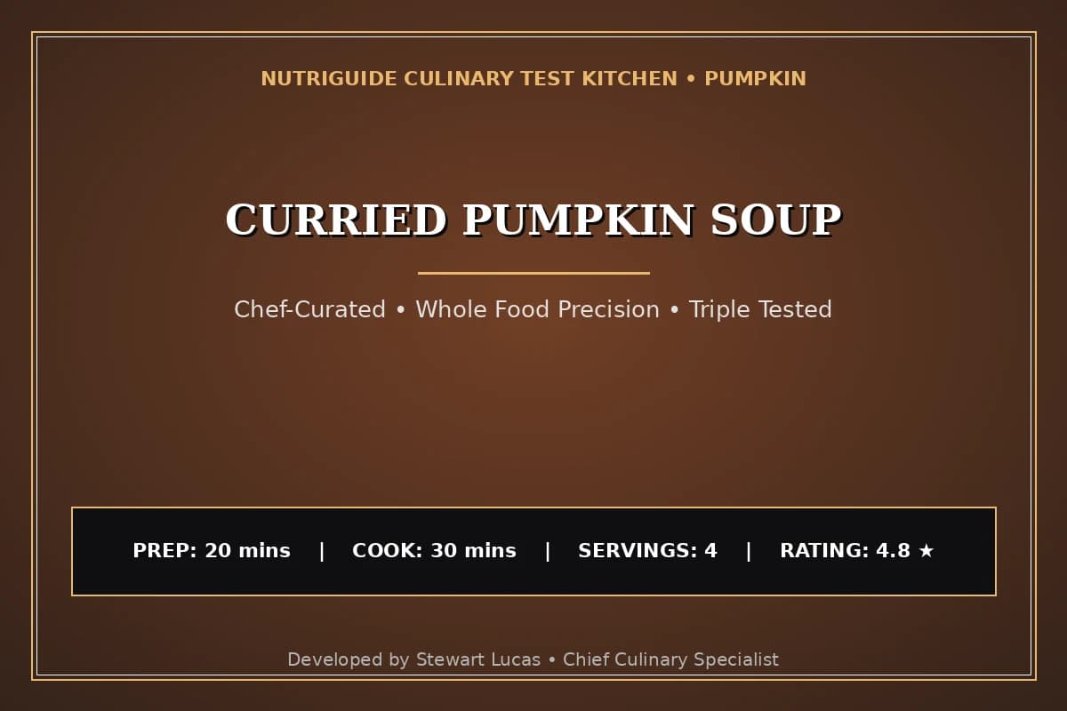 Curried Pumpkin Soup