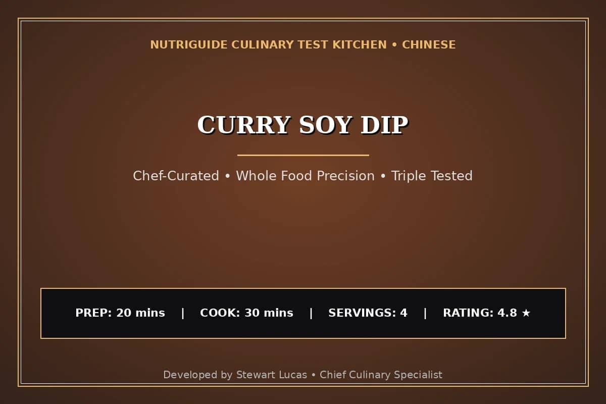 Curry Soy Dip
