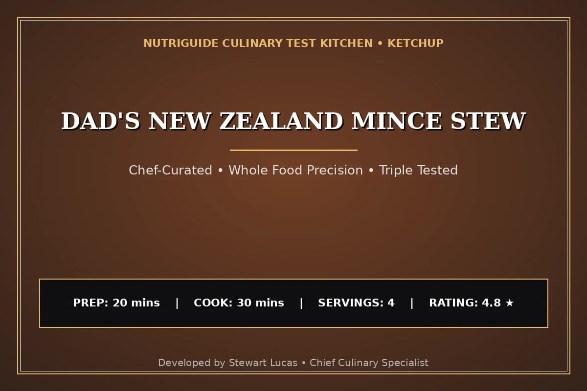 Dad'S New Zealand Mince Stew
