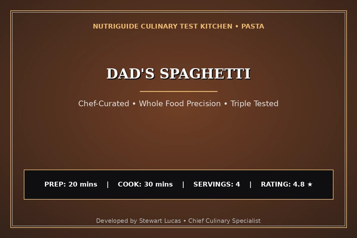 Dad'S Spaghetti