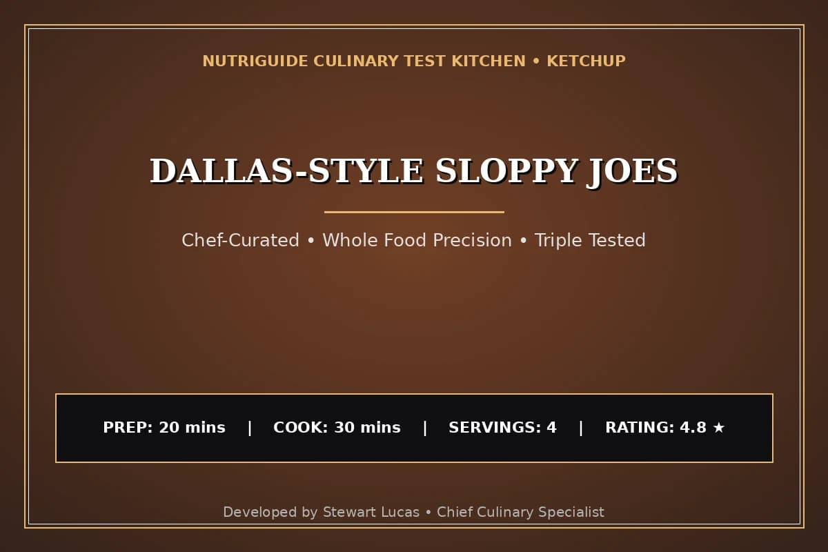Dallas-Style Sloppy Joes