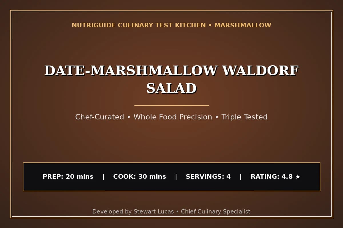 Date-Marshmallow Waldorf Salad