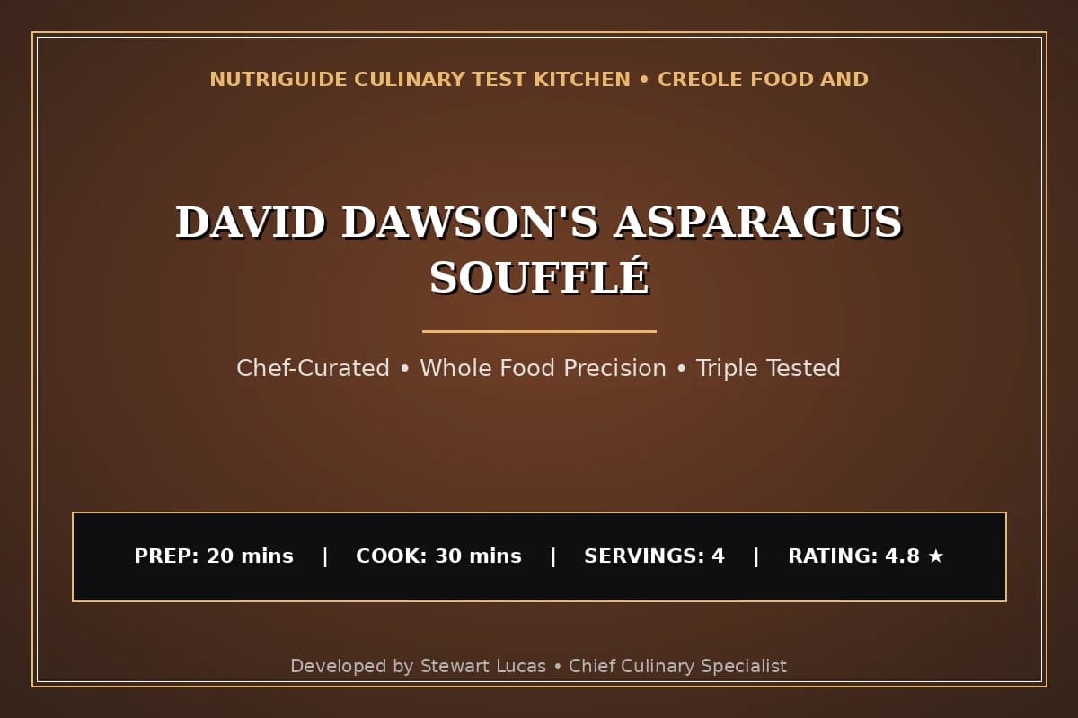 David Dawson'S Asparagus Soufflé