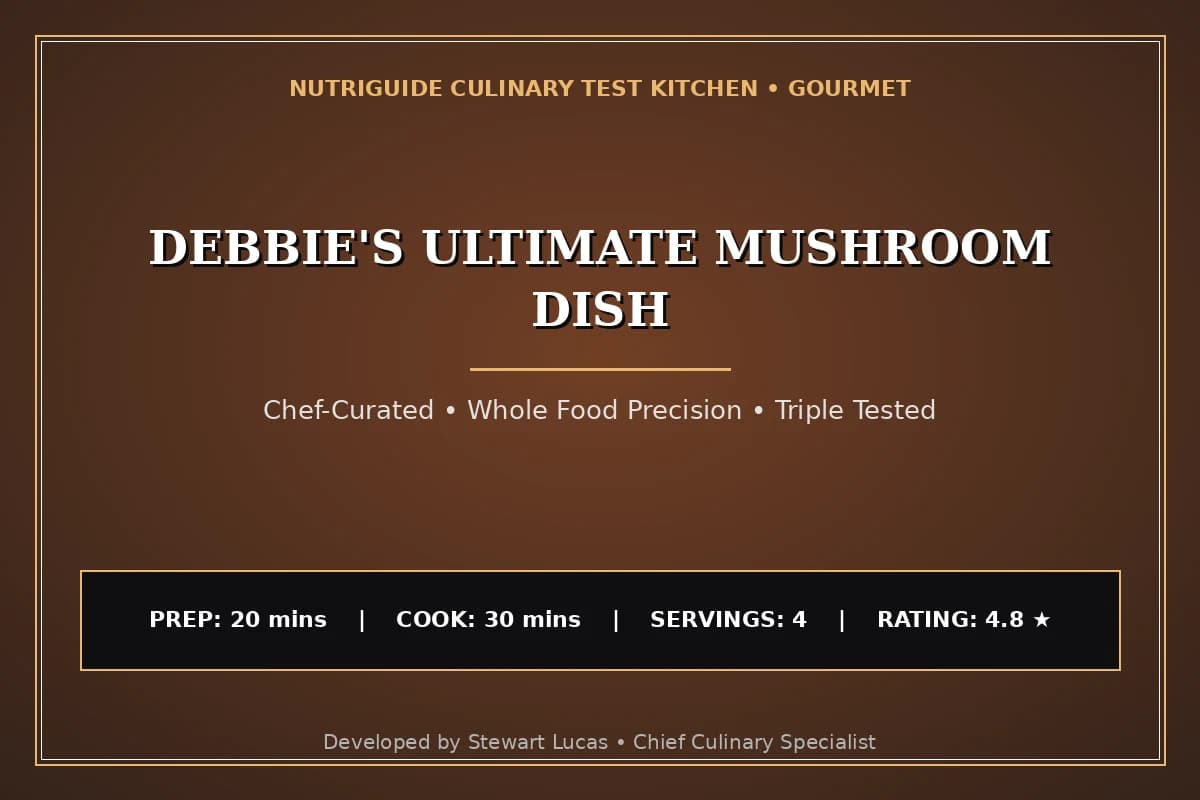 Debbie'S Ultimate Mushroom Dish