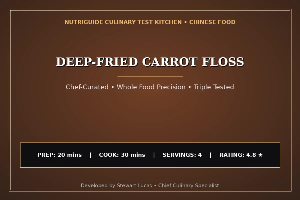 Deep-Fried Carrot Floss