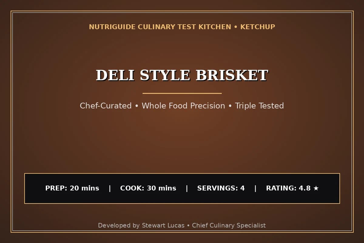 Deli Style Brisket