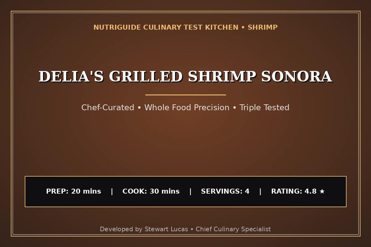 Delia'S Grilled Shrimp Sonora