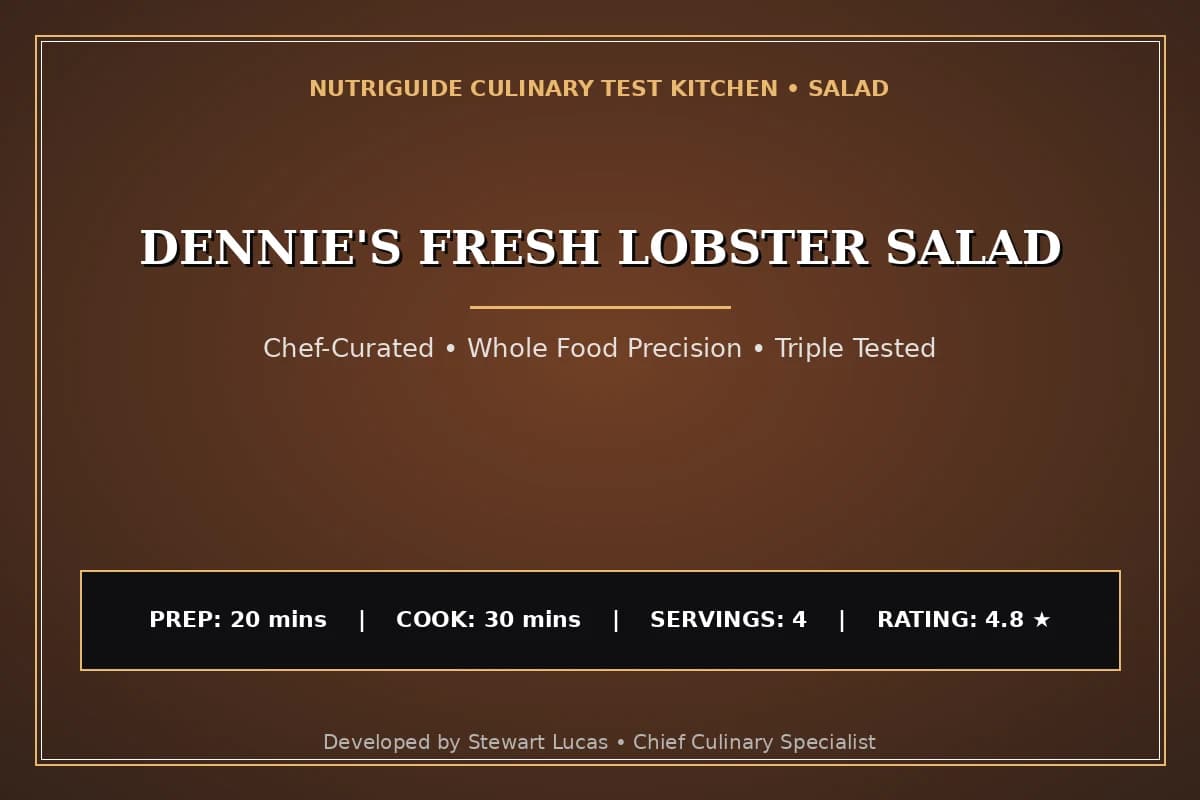 Dennie'S Fresh Lobster Salad