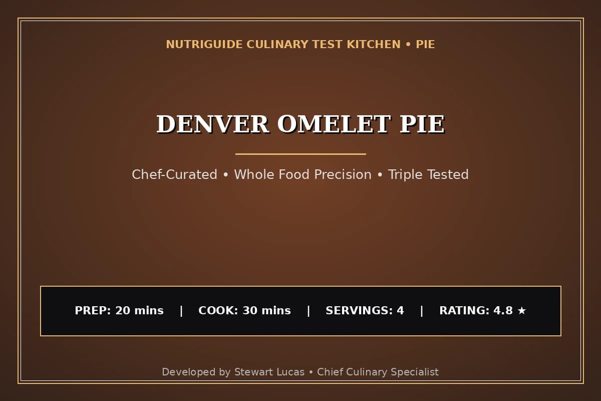 Denver Omelet Pie
