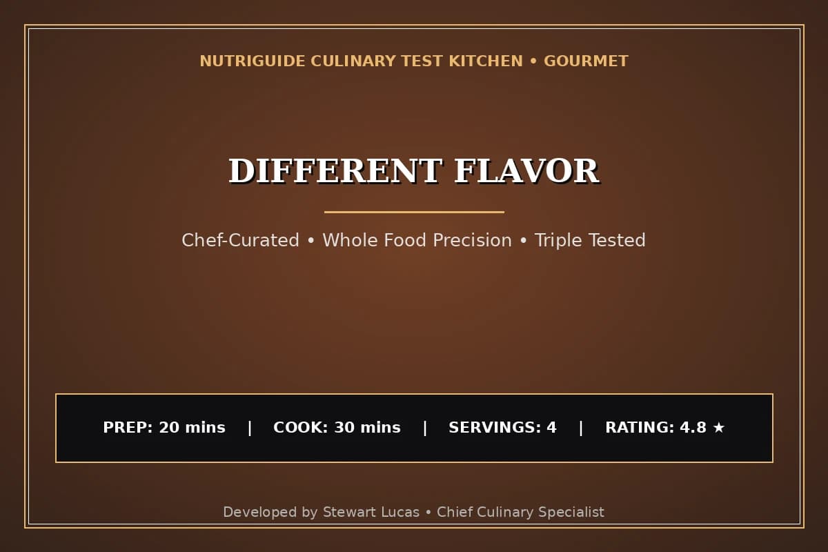 Different Flavor