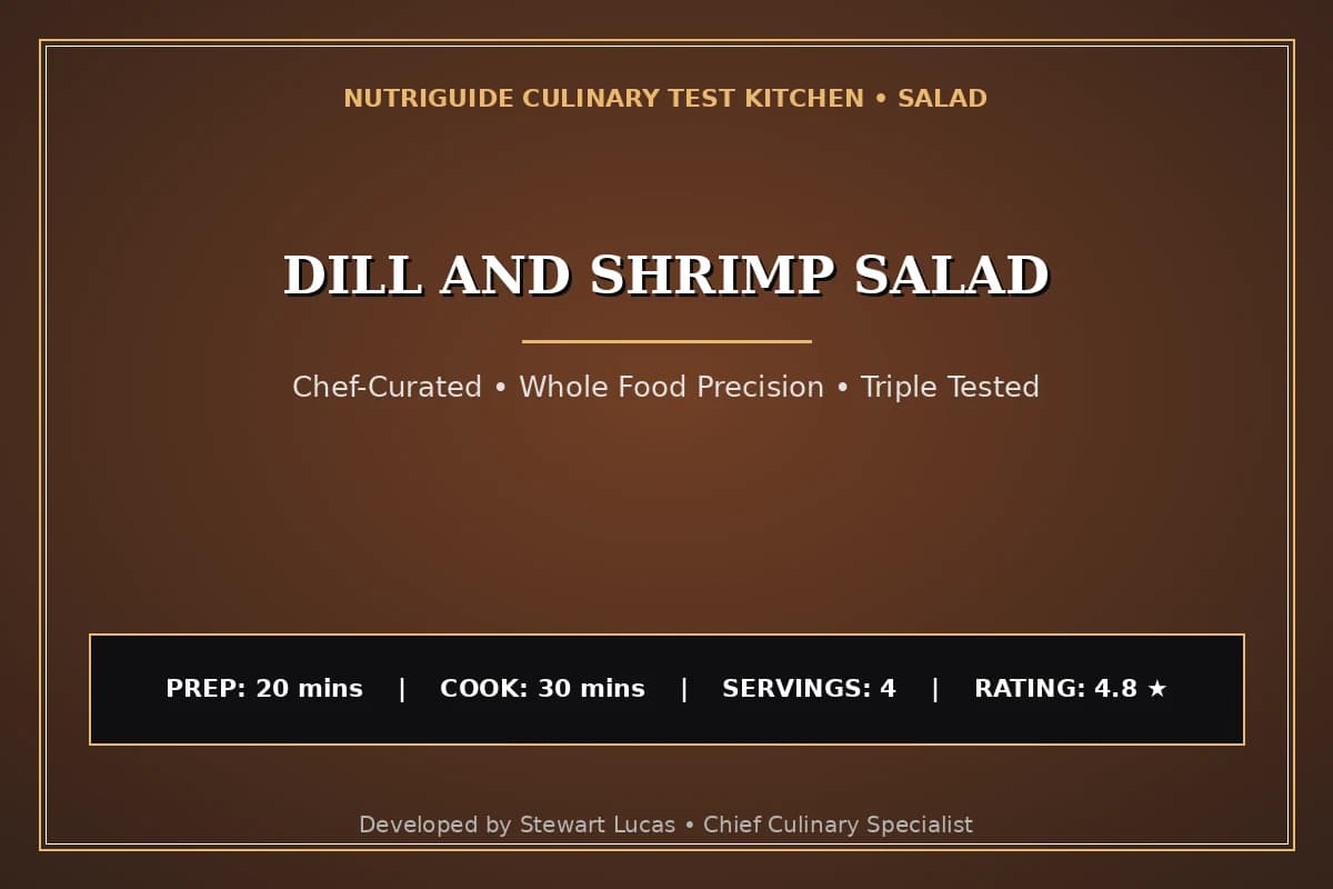 Dill And Shrimp Salad