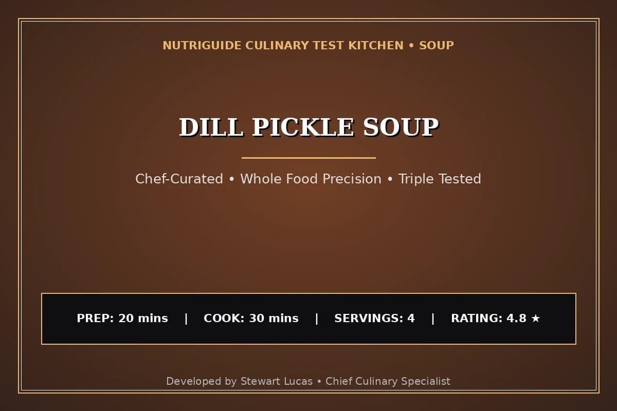 Dill Pickle Soup