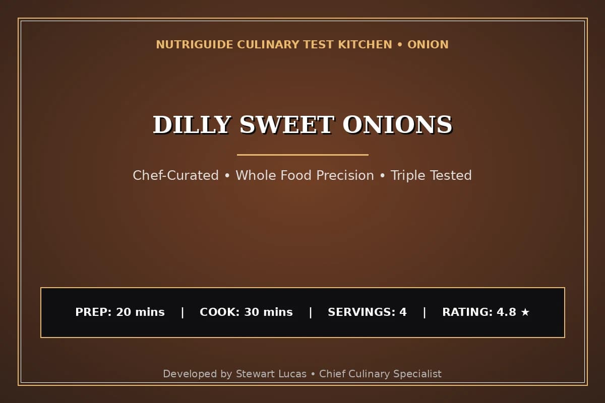 Dilly Sweet Onions