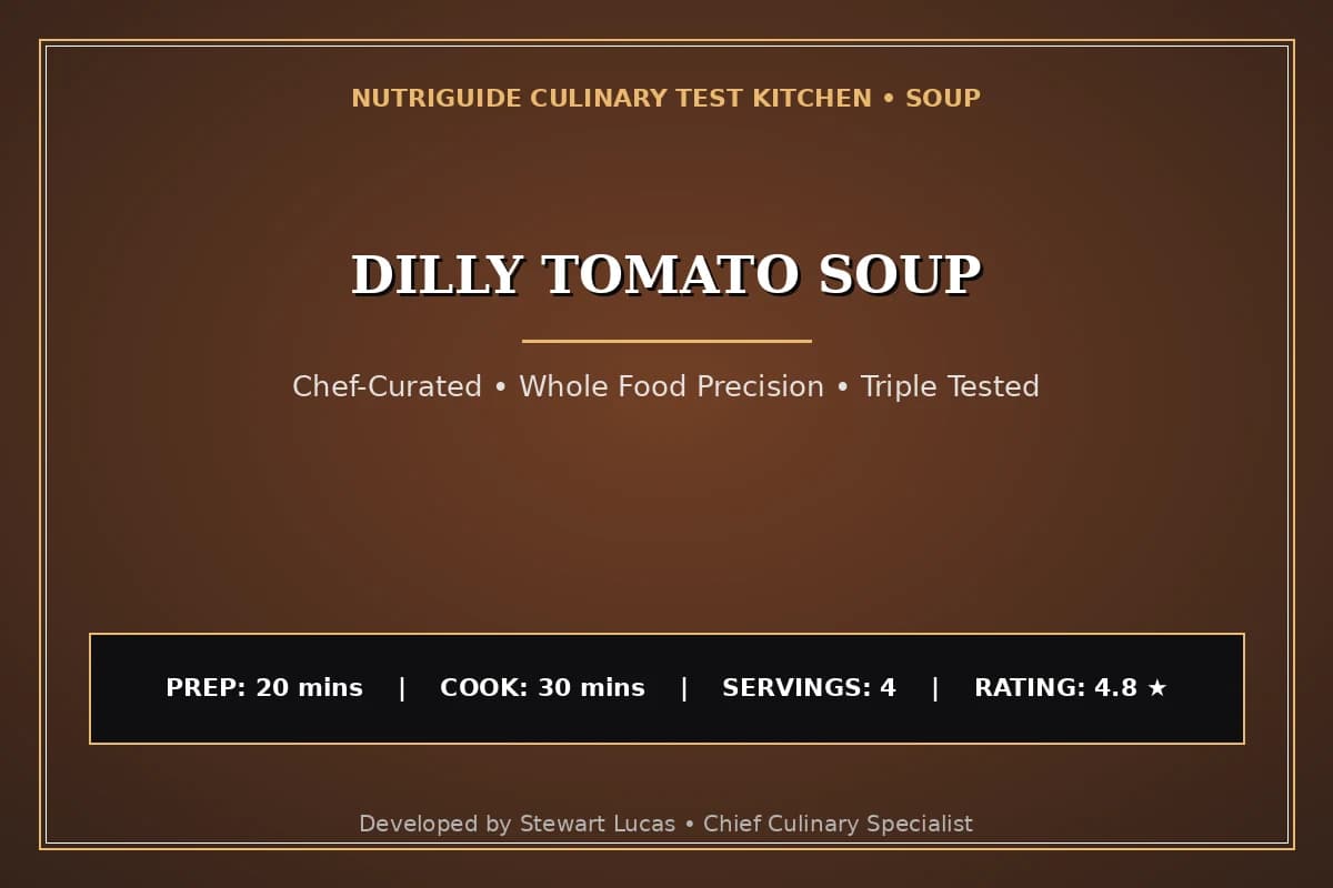Dilly Tomato Soup