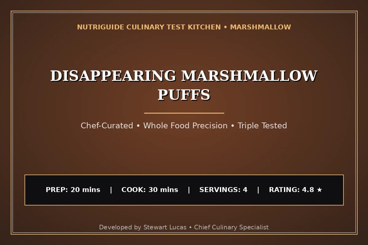 Disappearing Marshmallow Puffs