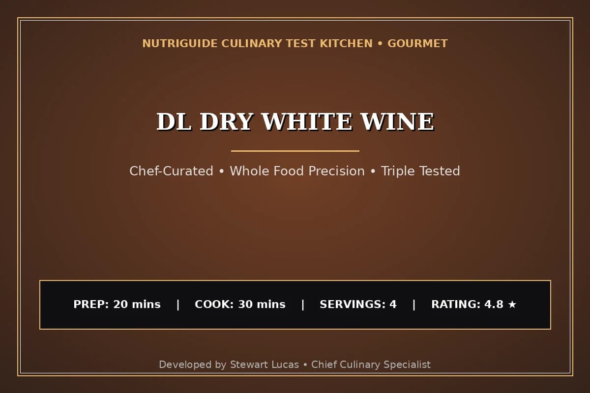 Dl Dry White Wine