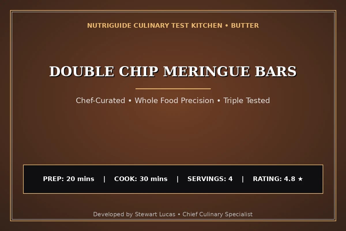 Double Chip Meringue Bars