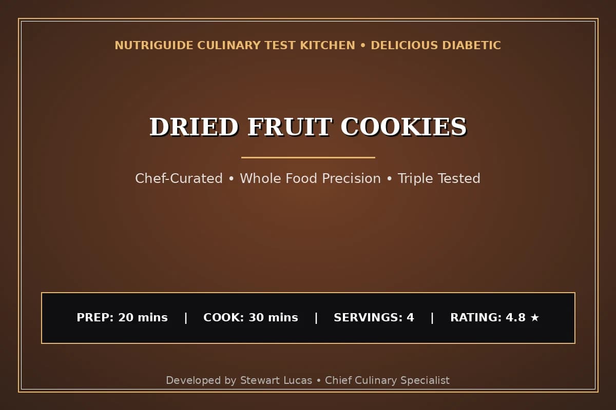 Dried Fruit Cookies
