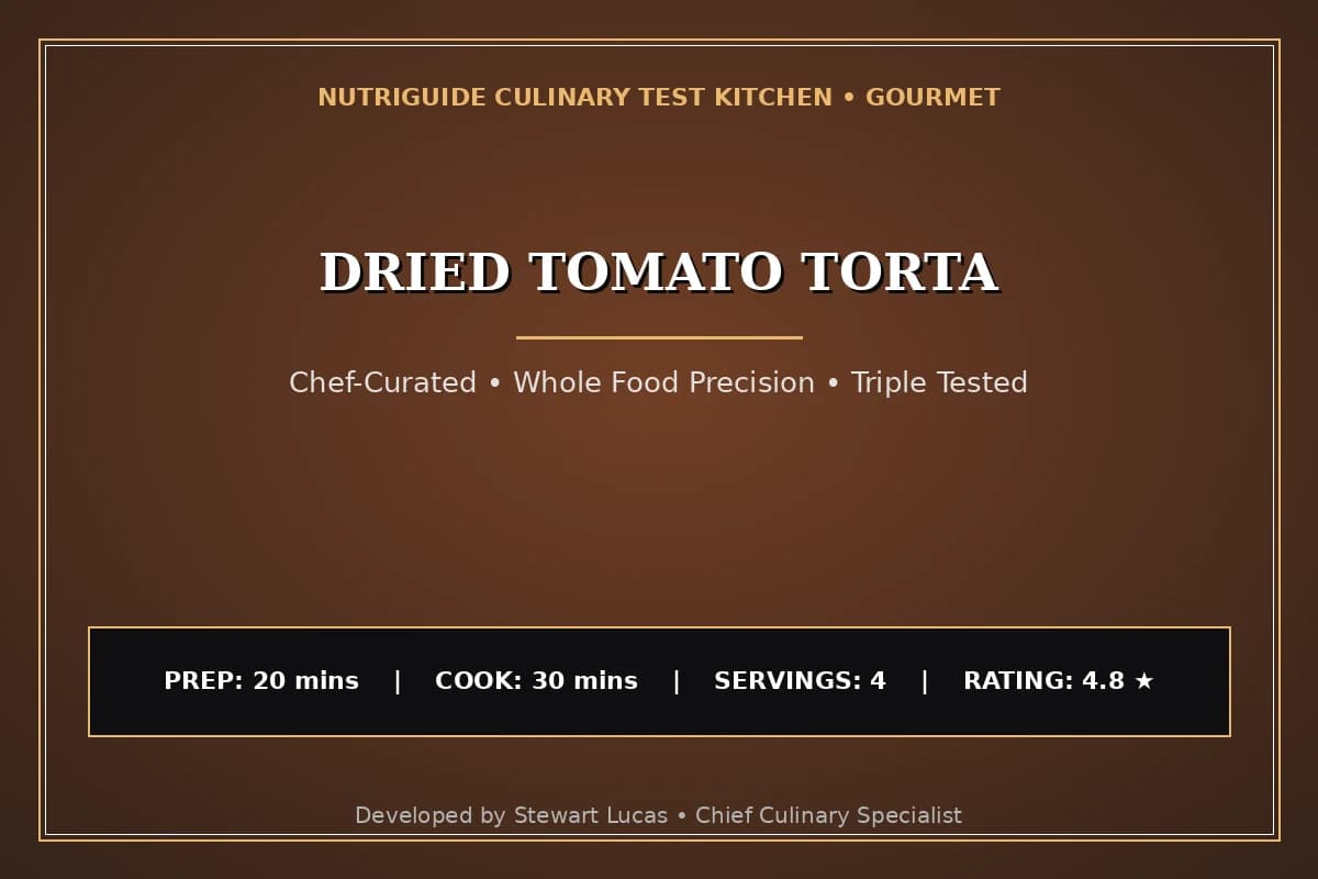 Dried Tomato Torta