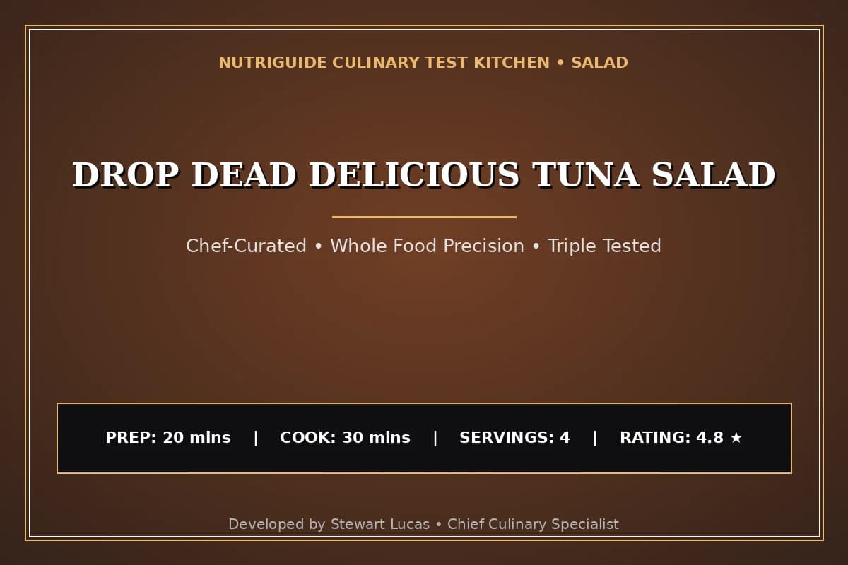 Drop Dead Delicious Tuna Salad