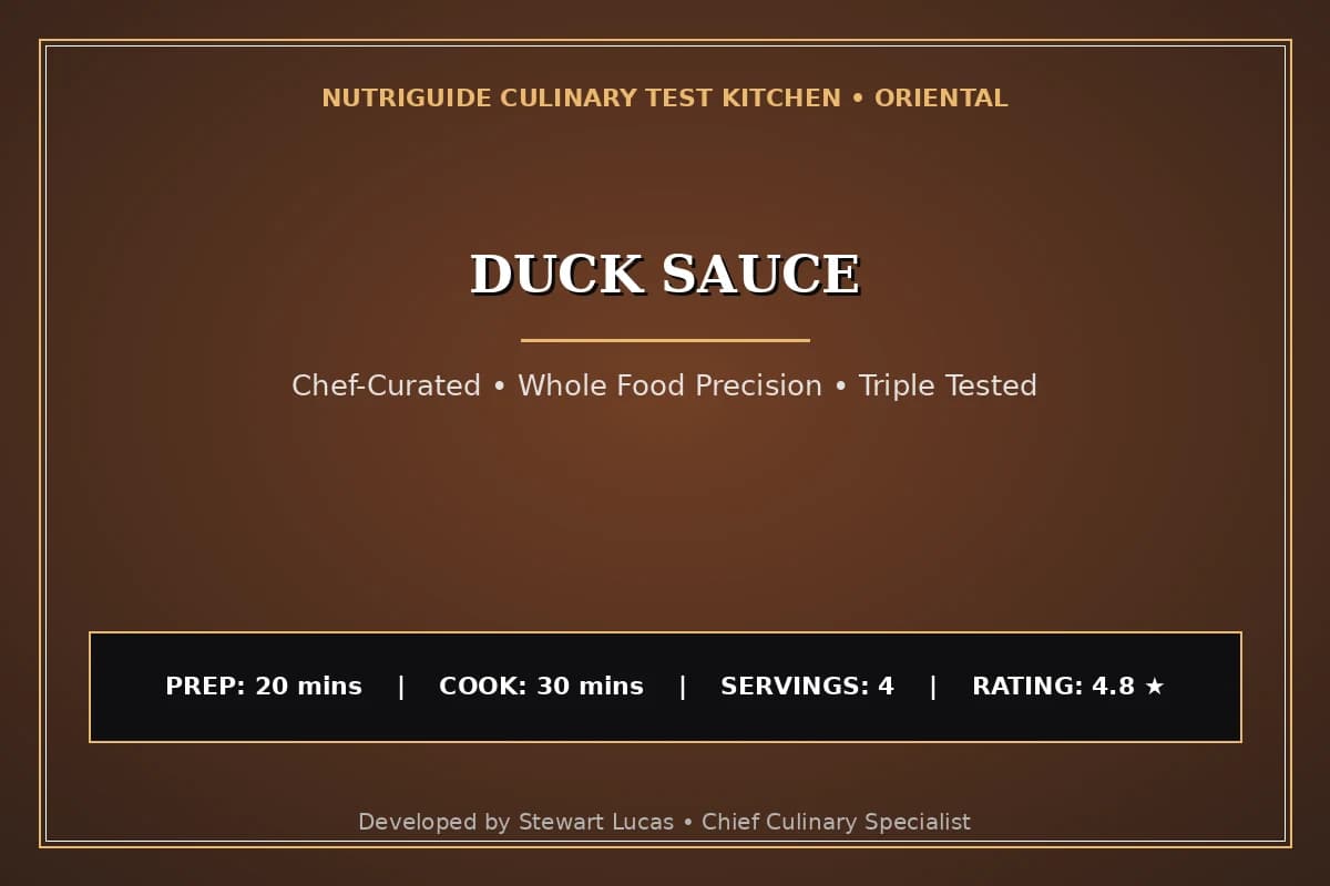 Duck Sauce