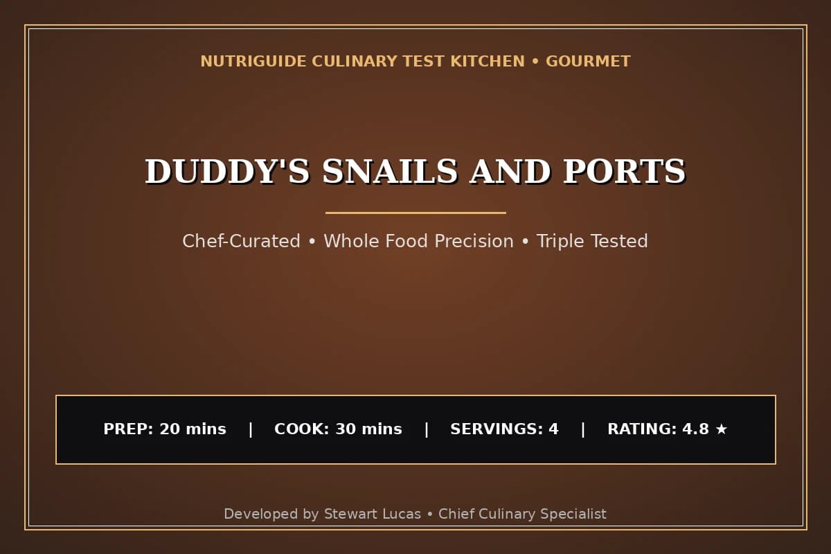 Duddy'S Snails And Ports