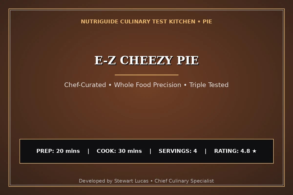 E-Z Cheezy Pie