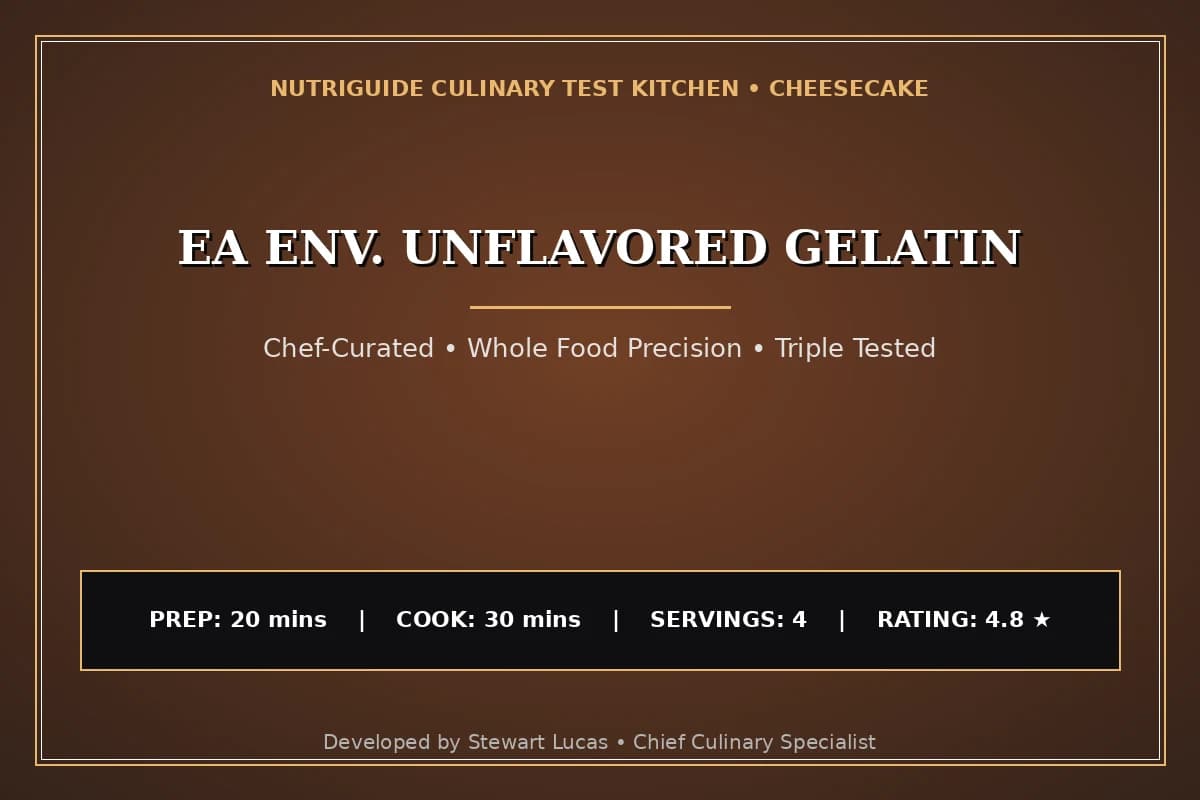 Ea Env. Unflavored Gelatin