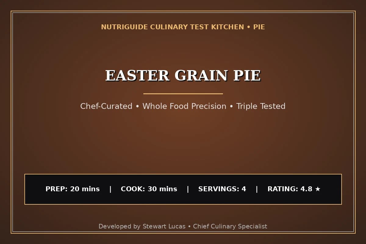 Easter Grain Pie
