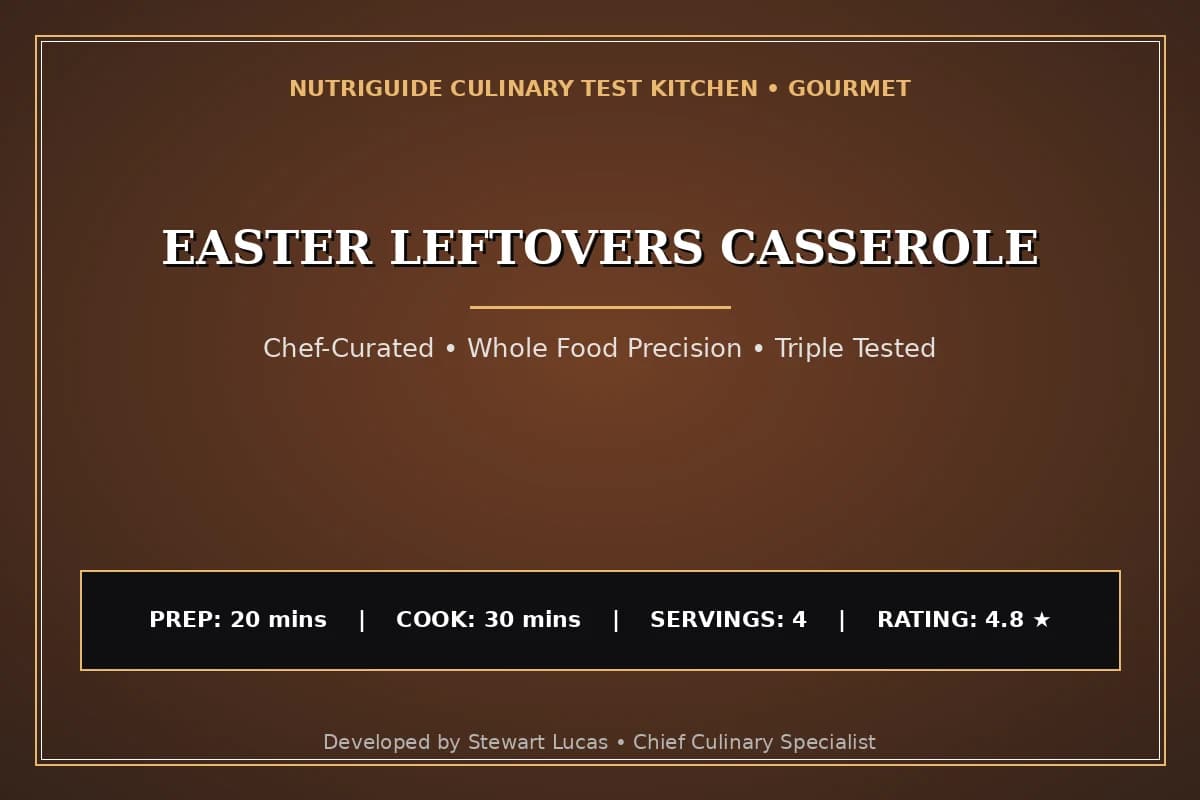 Easter Leftovers Casserole